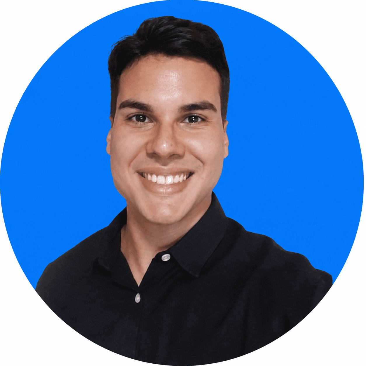 Retrato do criador do portfólio